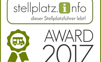 De winnaars van de Stellplatz.Info Award 2017 - hier zijn ze! - stellplatz.info