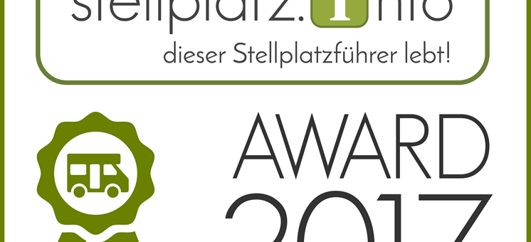Die Stellplatz.Info Award 2017 Gewinner - hier sind sie! - Stellplatz.Info