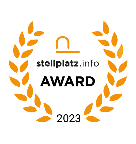 stellplatz.info Award Logo 2023