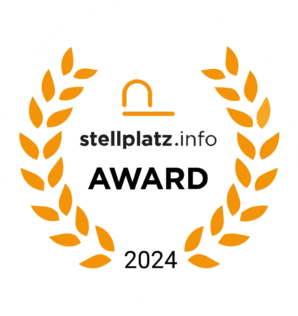 logo del premio stellplatz.info 2023