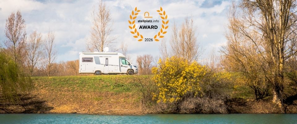 Camperplaats op het platteland