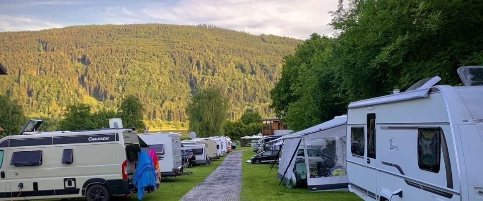 Award-Gewinner Stellplätze in Österreich - See-Areal Steindorf in Kärnten