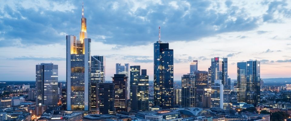 Skyline di Francoforte sul Meno