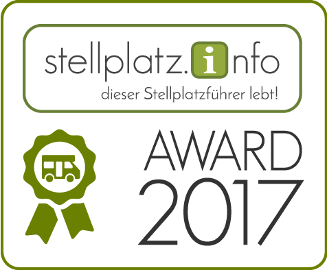 Der Stellplatz.Info Award 2017 - Logo
