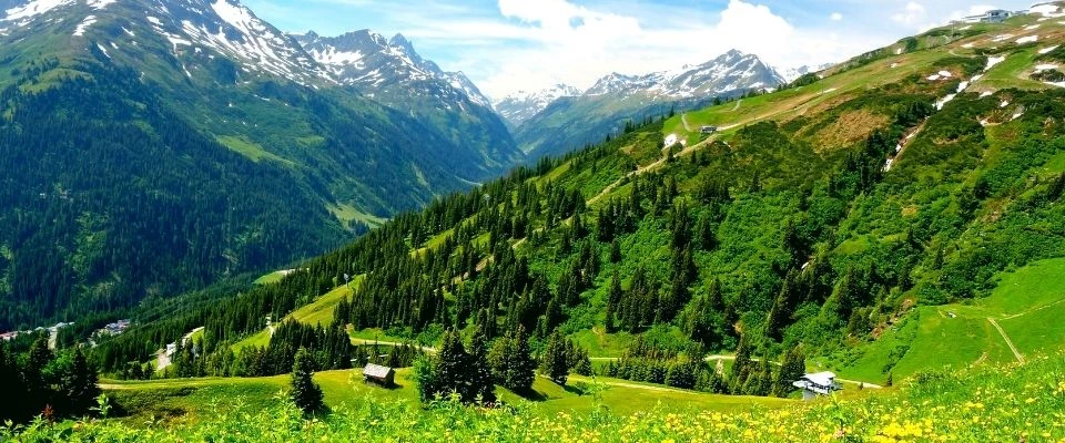 Motorhome pitches in Vorarlberg - between Lake Constance and the Alpine peaks