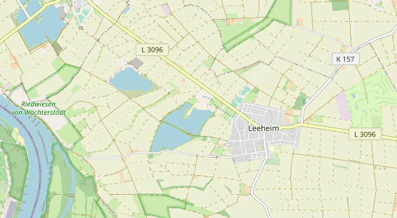 Área para autocaravana en la tarjeta