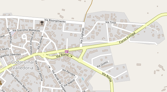 Stellplatz auf Satellitenbild