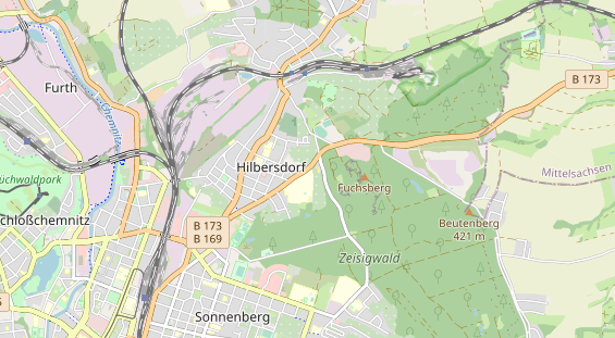Área para autocaravana en la tarjeta