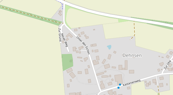 Stellplatz auf Satellitenbild