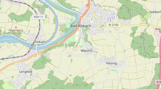 Stellplatz auf Karte