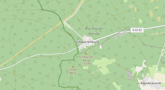 Área para autocaravana en la tarjeta