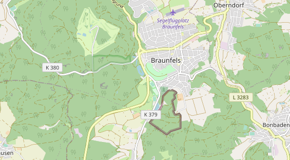 Stellplatz auf Karte