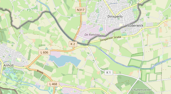 Camperplaats op kaart