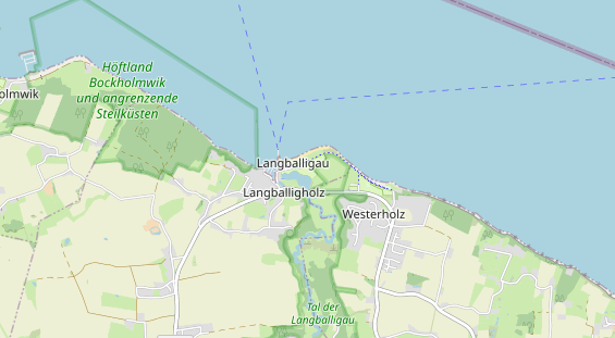 Area di sosta per camper sulla carta