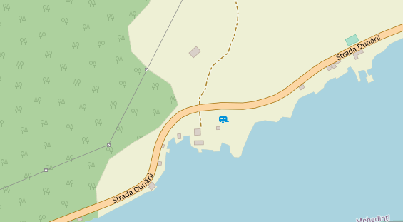 Stellplatz auf Satellitenbild