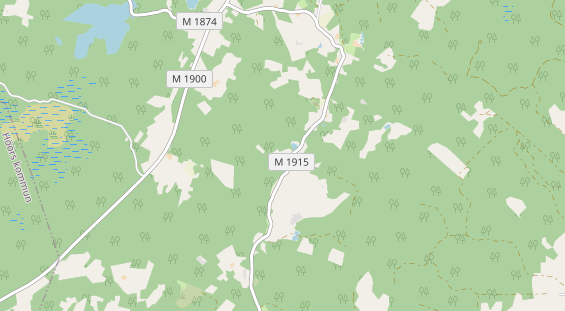 Aire camping-car sur la carte