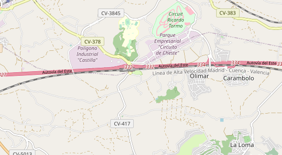 Stellplatz auf Karte