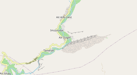 Área para autocaravana en la tarjeta