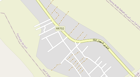 Stellplatz auf Satellitenbild