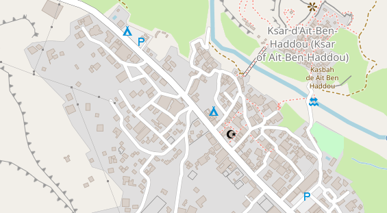 área camper auf Karte