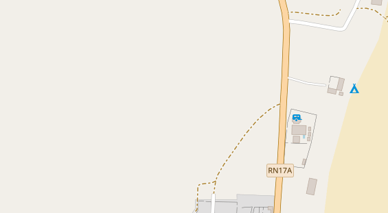 Stellplatz auf Satellitenbild