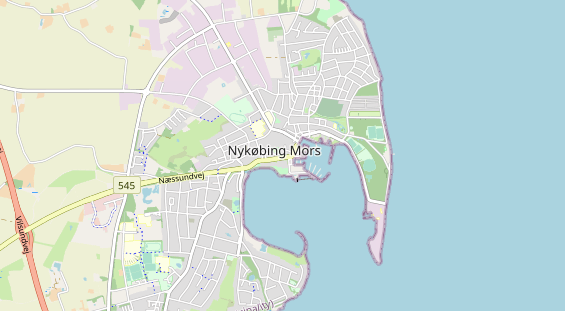 Aire camping-car sur la carte