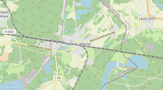 Area di sosta per camper sulla carta