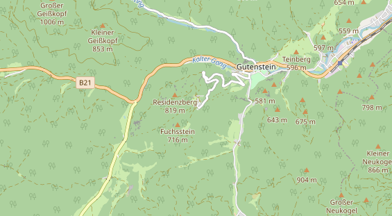 Stellplatz auf Karte