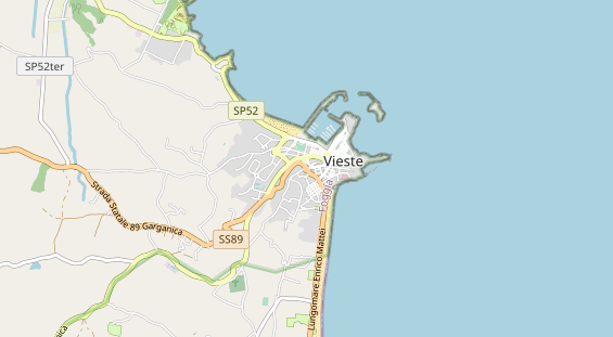 Aire camping-car sur la carte