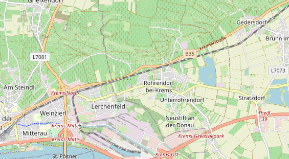 Aire camping-car sur la carte