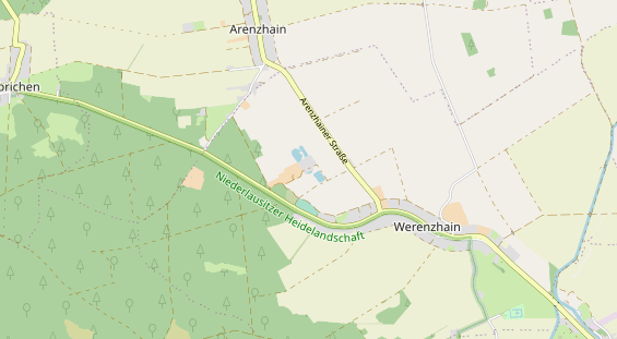 Área para autocaravana en la tarjeta