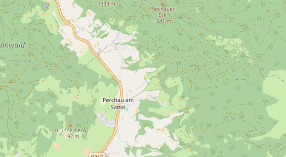 Aire camping-car sur la carte