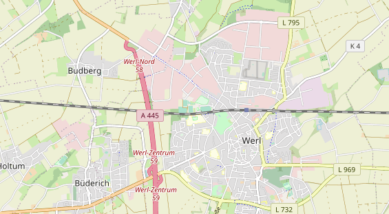 Área para autocaravana en la tarjeta