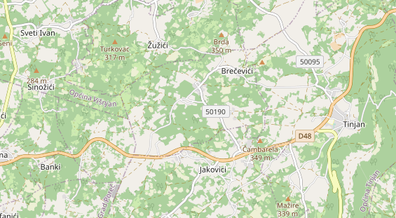 Stellplatz auf Karte