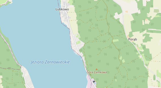 Área para autocaravana en la tarjeta