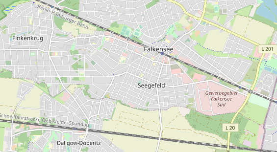 Aire camping-car sur la carte