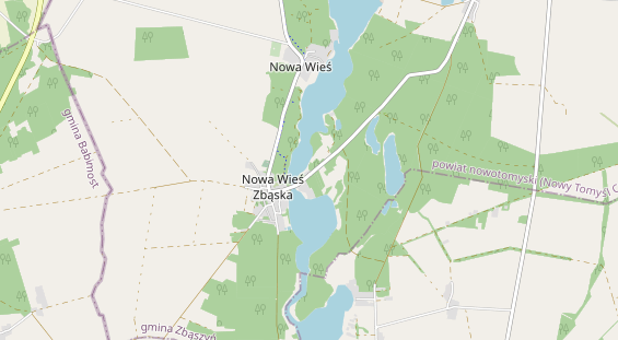 Area di sosta per camper sulla carta