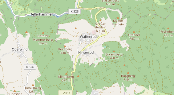 Stellplatz auf Karte