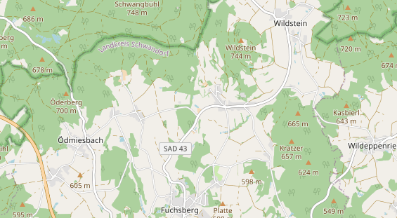 Área para autocaravana en la tarjeta