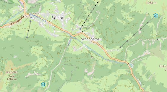 Stellplatz auf Karte
