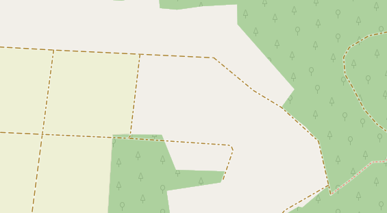 Stellplatz auf Satellitenbild