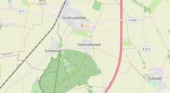 Area di sosta per camper sulla carta