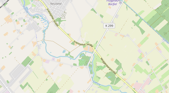 Area di sosta per camper sulla carta