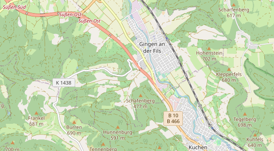 Área para autocaravana en la tarjeta
