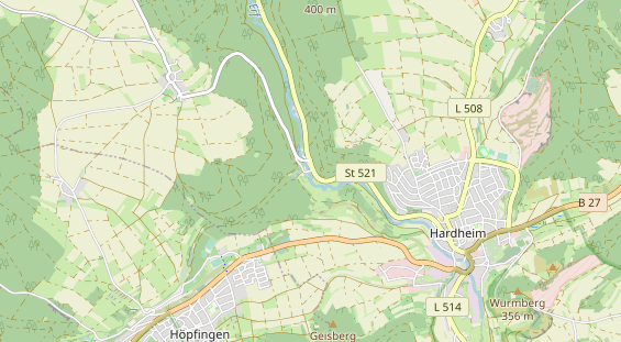 Área para autocaravana en la tarjeta