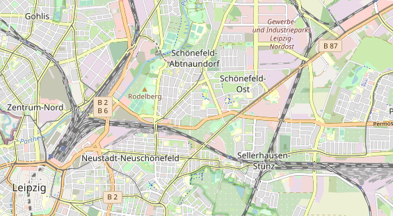 Aire camping-car sur la carte