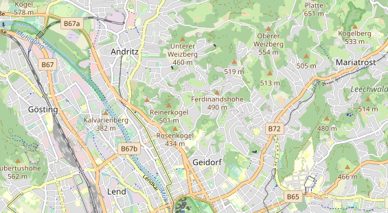 Stellplatz auf Karte