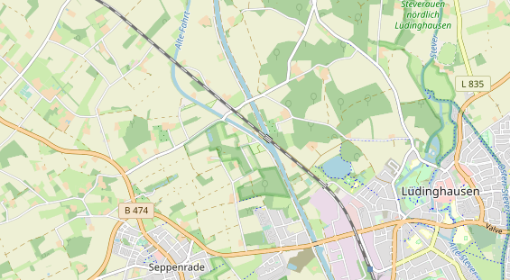 Área para autocaravana en la tarjeta