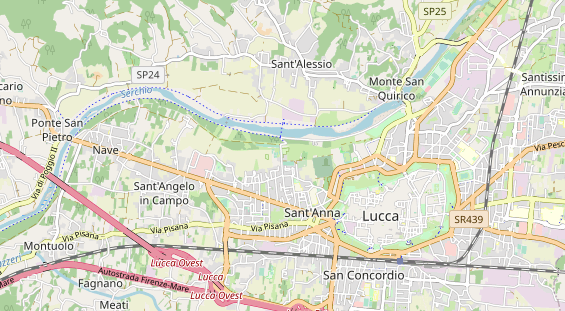 Aire camping-car sur la carte