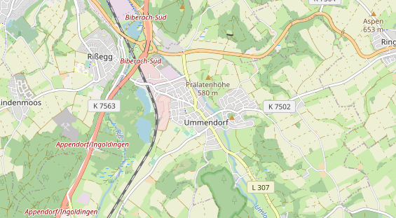 Stellplatz auf Karte